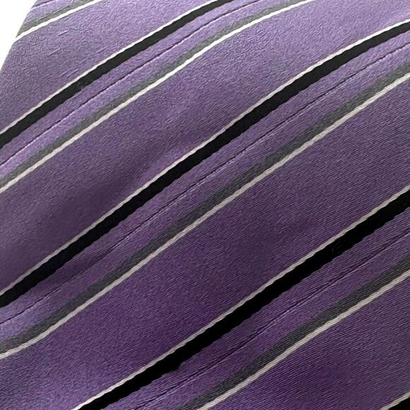 Donald J Trump Signature Collection Striped Luxury Neck Tie Presidential Career - Picture 4 of 10